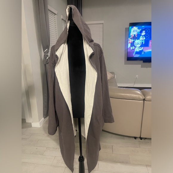 Four Seasons Other - Four Season cotton wool blend heavy hoodie unisex robe L/XL missing th waist tie